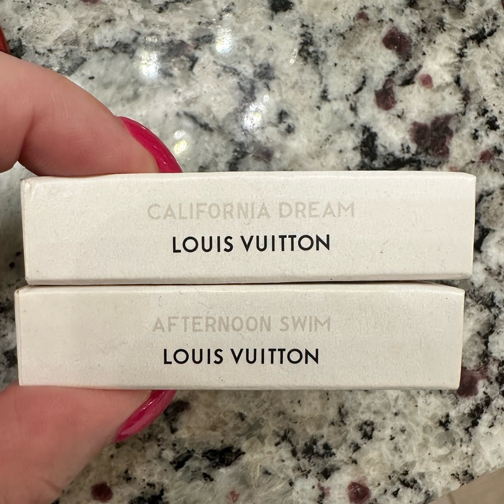 Louis Vuitton perfume samples BNIB